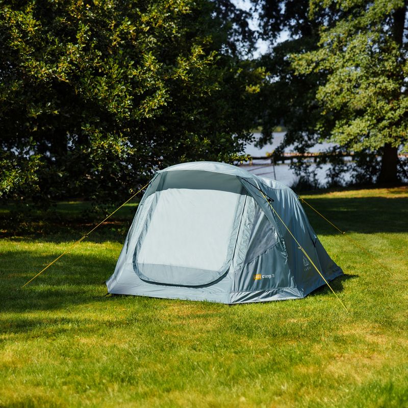 Надуваема палатка за къмпинг за 3 души KADVA AIRcamp 3 зелена 11