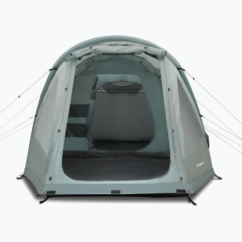 Надуваема палатка за къмпинг за 4 души KADVA AIRcamp 4.4 зелена 10