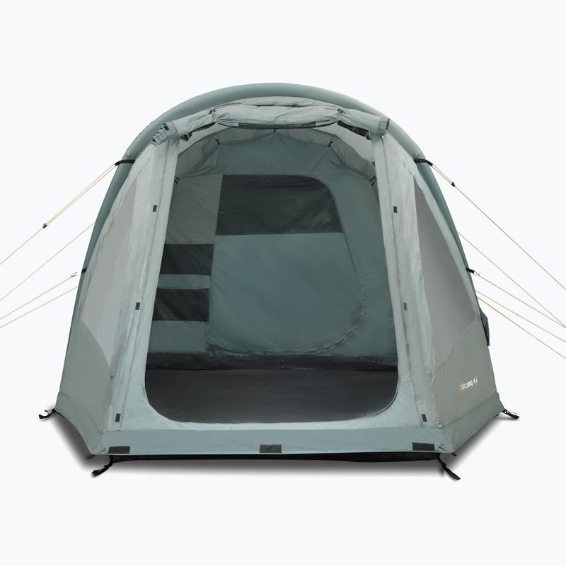 Надуваема палатка за къмпинг за 4 души KADVA AIRcamp 4.4 зелена 11