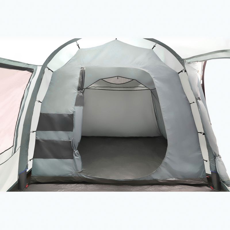 Надуваема палатка за къмпинг за 4 души KADVA AIRcamp 4.4 зелена 14