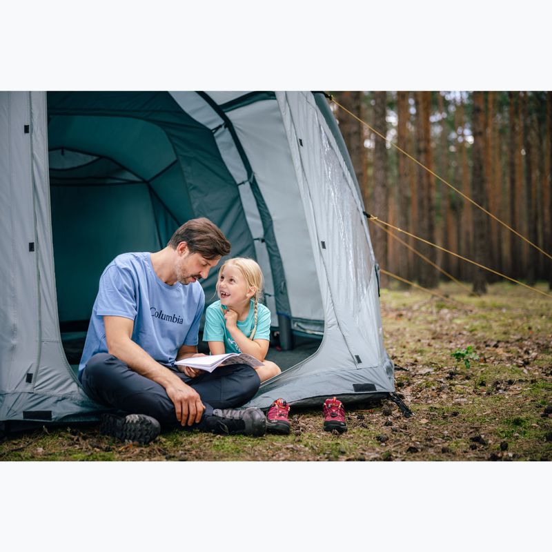 Надуваема палатка за къмпинг за 4 души KADVA AIRcamp 4.4 зелена 25