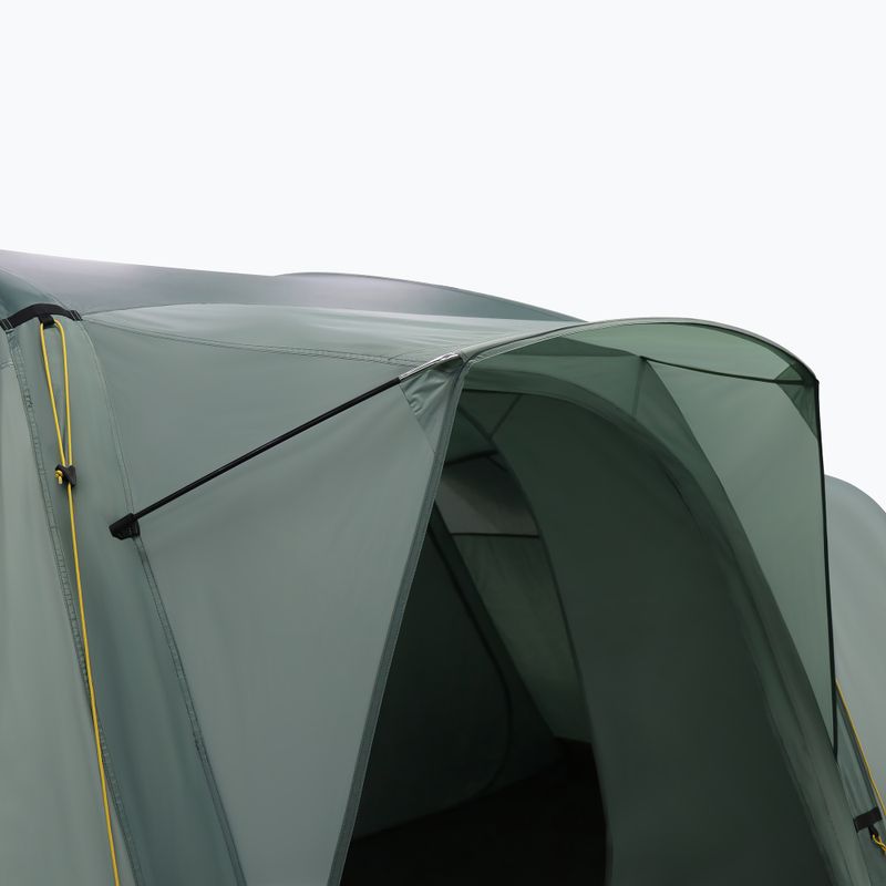 Надуваема палатка за къмпинг за 6 души KADVA AIRcamp 6.24 зелена 11