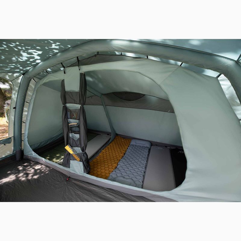 Надуваема палатка за къмпинг за 6 души KADVA AIRcamp 6.24 зелена 31