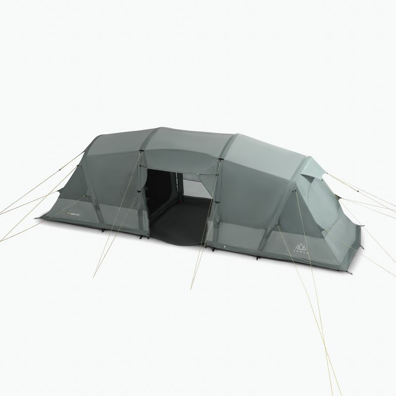 Надуваема палатка за къмпинг за 6 души KADVA AIRcamp 6.33 зелена 2