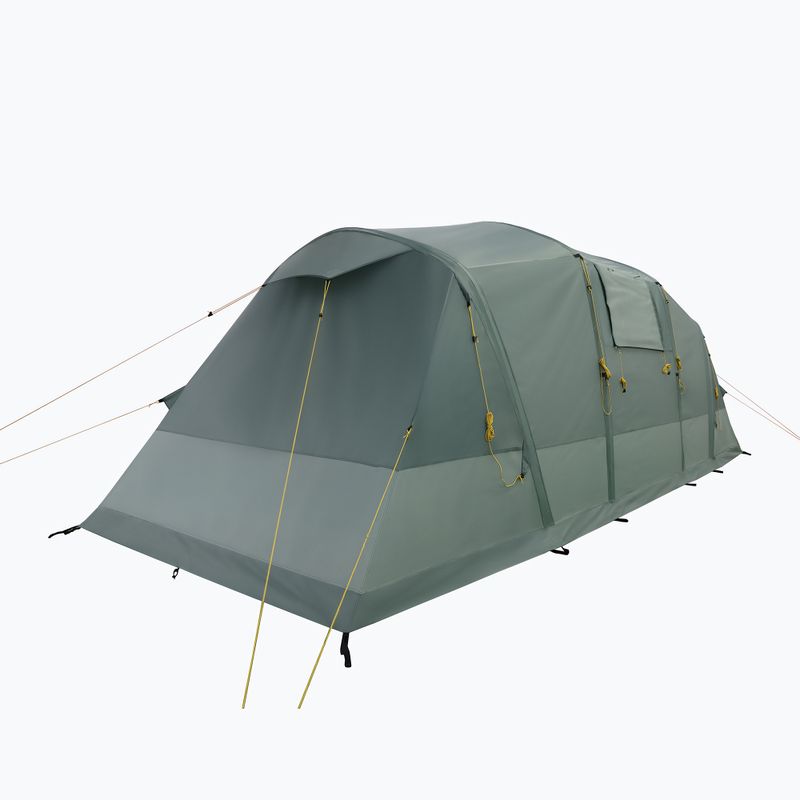 Надуваема палатка за къмпинг за 6 души KADVA AIRcamp 6.33 зелена 5