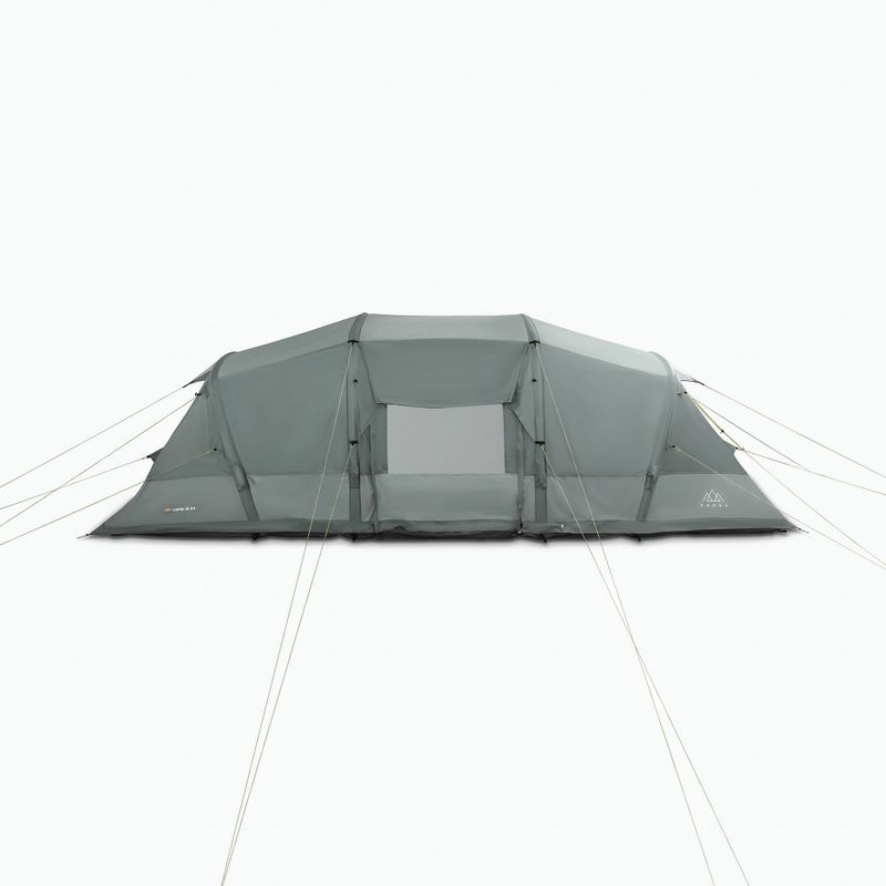 Надуваема палатка за къмпинг за 8 души KADVA AIRcamp 8.44 зелена 2