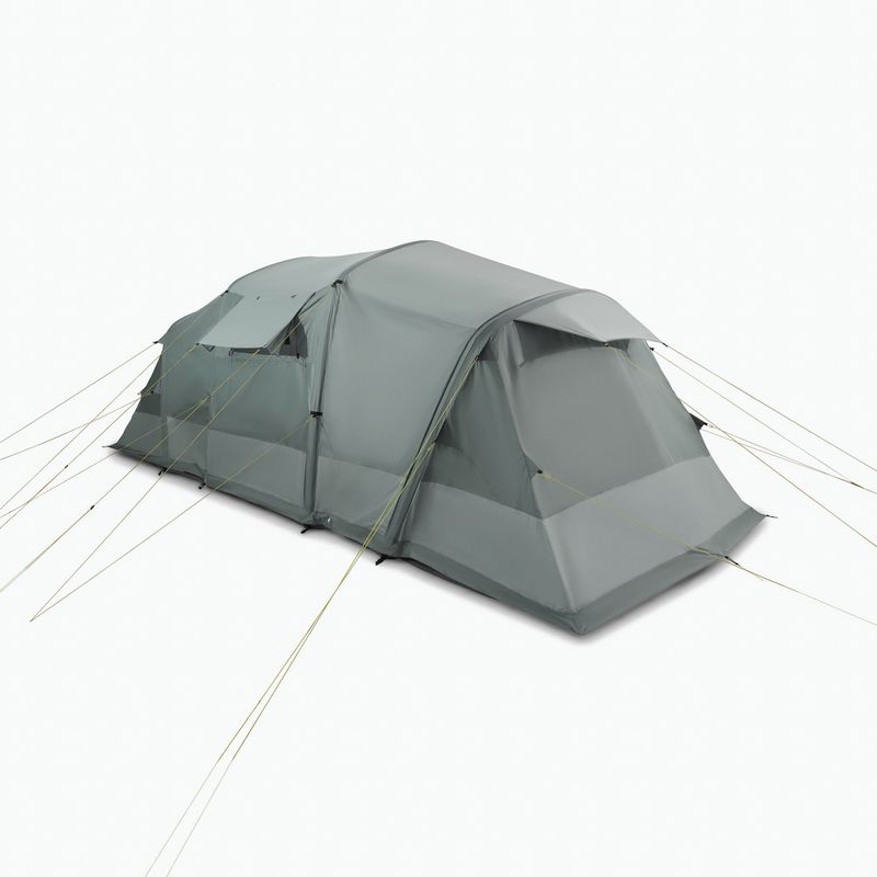 Надуваема палатка за къмпинг за 8 души KADVA AIRcamp 8.44 зелена 9