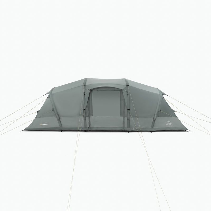 Надуваема палатка за къмпинг за 8 души KADVA AIRcamp 8.44 зелена 26