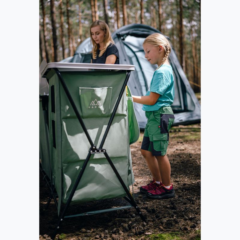 Туристически шкаф KADVA CAMPshelf 13 зелен 5