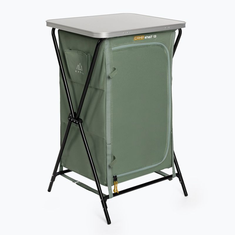 Туристически шкаф KADVA CAMPshelf 13 зелен