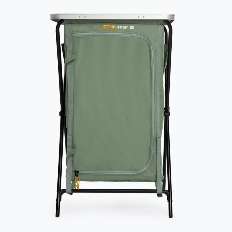 Туристически шкаф KADVA CAMPshelf 13 зелен 2
