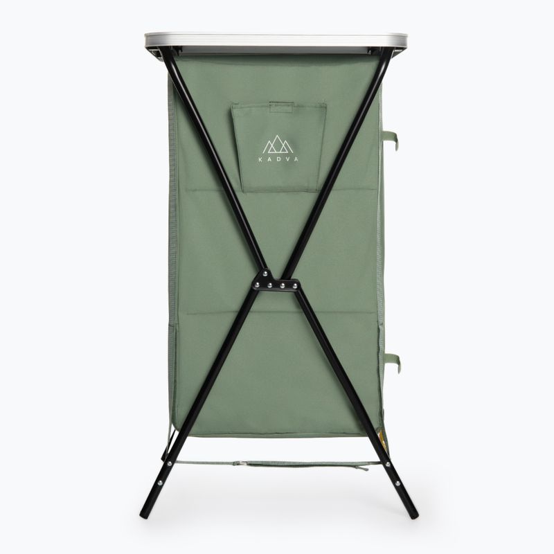 Туристически шкаф KADVA CAMPshelf 13 зелен 3
