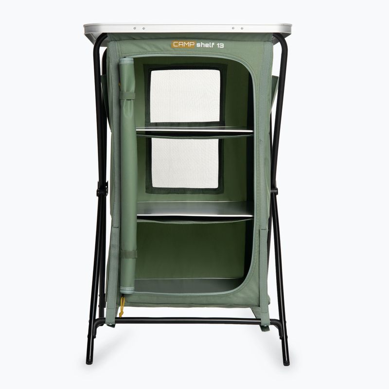 Туристически шкаф KADVA CAMPshelf 13 зелен 9