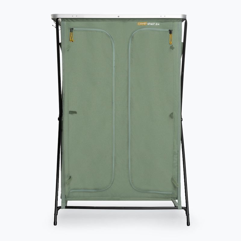 Туристическо шкафче KADVA CAMPshelf 24 green 2