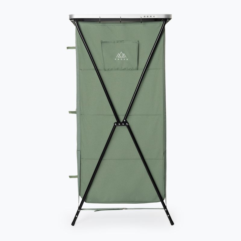 Туристически шкаф KADVA CAMPshelf 24 зелен 7