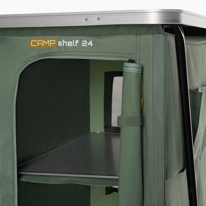 Туристически шкаф KADVA CAMPshelf 24 зелен 10