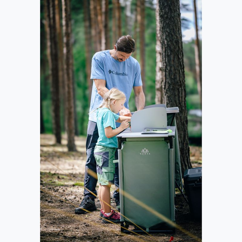 Туристически кухненски шкаф KADVA CAMPcook 221 зелен 6