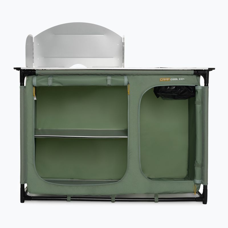 Туристически кухненски шкаф KADVA CAMPcook 221 зелен 10