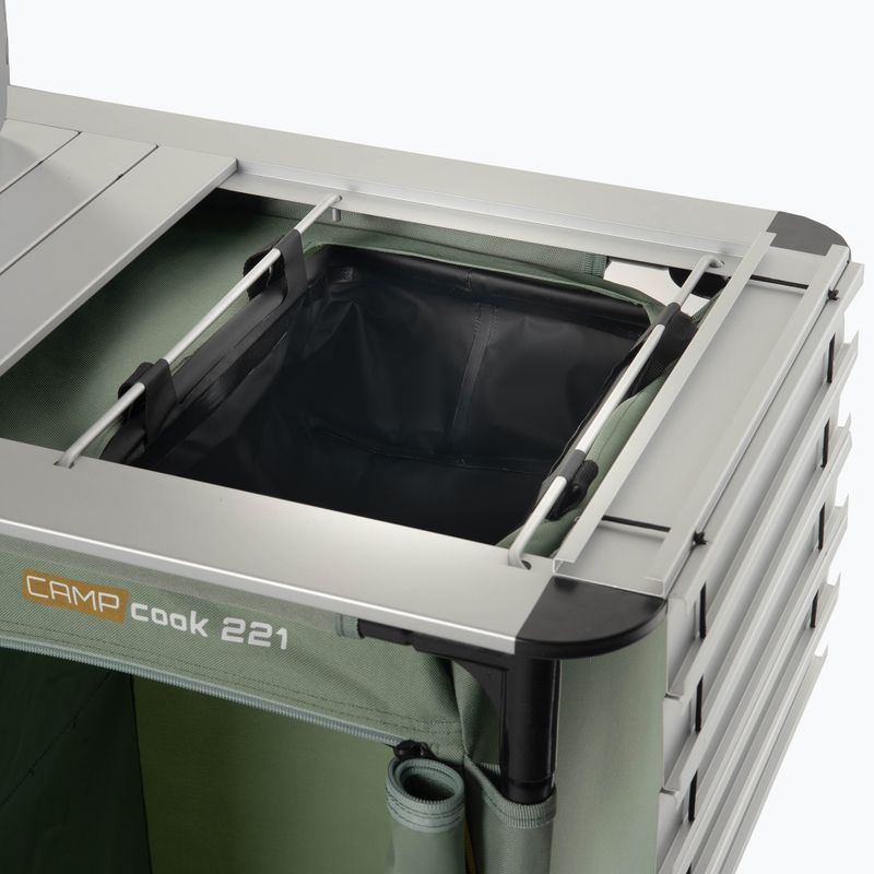 Туристически кухненски шкаф KADVA CAMPcook 221 зелен 12