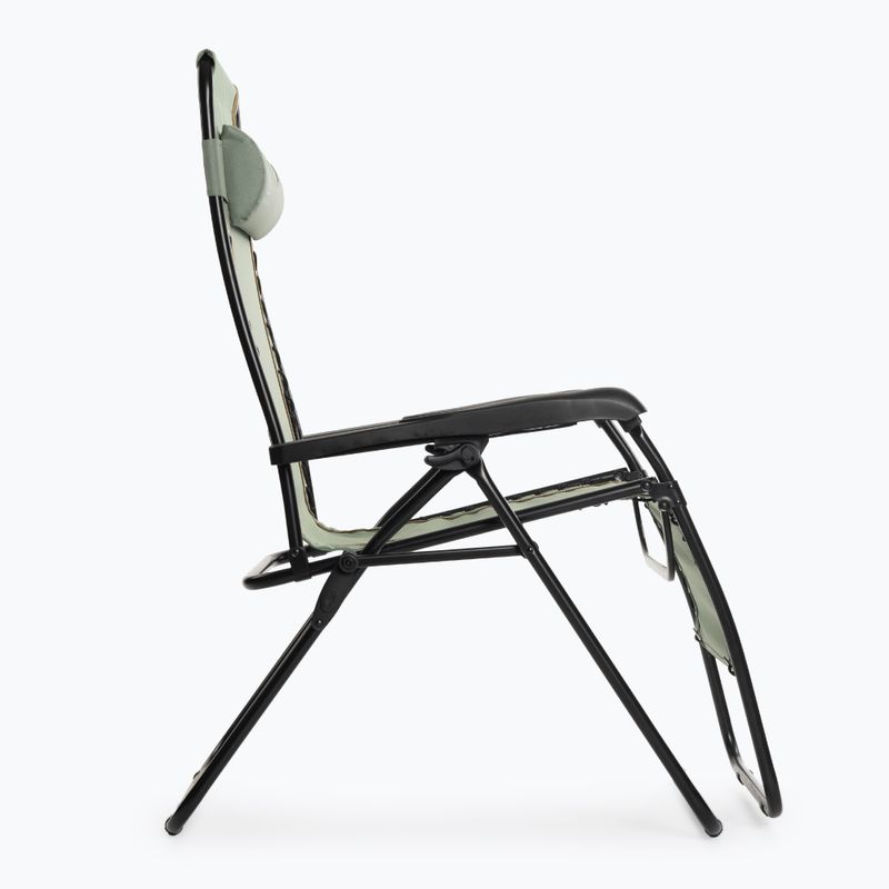 Туристически стол / шезлонг KADVA CAMPchair 2.0 зелен 2