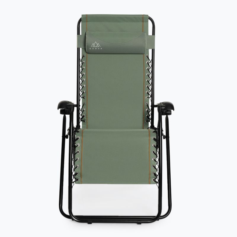 Туристически стол / шезлонг KADVA CAMPchair 2.0 зелен 3