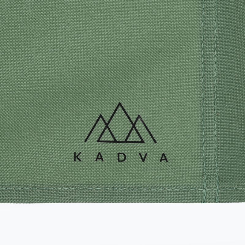 Сгъваема туристическа маса + столове KADVA CAMPtable комплект за 4-6 души сив 17