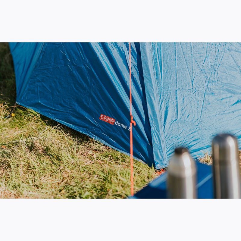 3-местна къмпинг палатка KADVA CAMPdome 3 синя 23