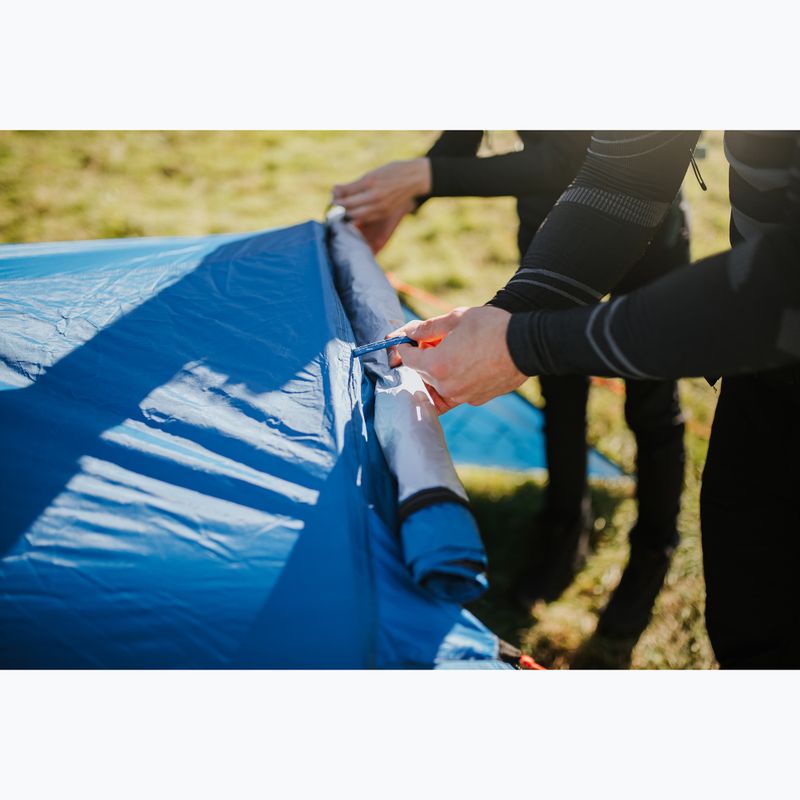 3-местна къмпинг палатка KADVA CAMPdome 3 синя 24