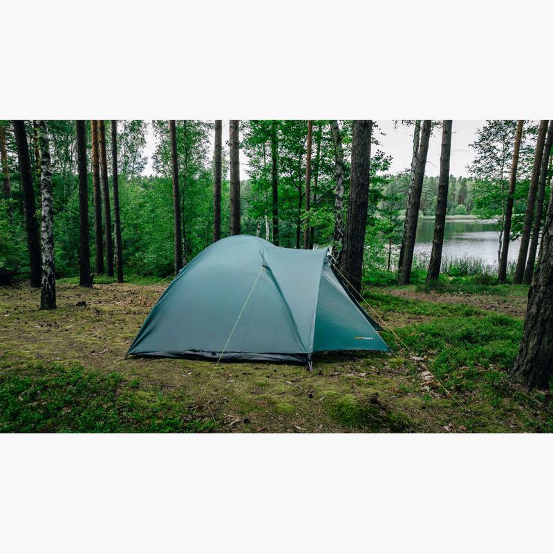 3-местна къмпинг палатка KADVA CAMPdome 3 зелена 25