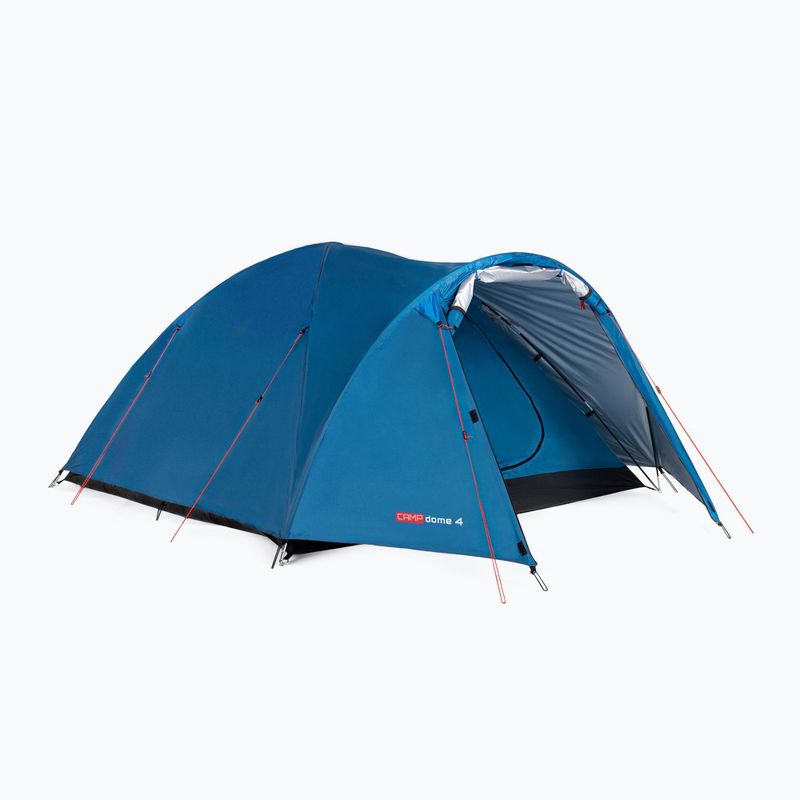 Четириместна палатка за къмпинг KADVA CAMPdome 4 синя