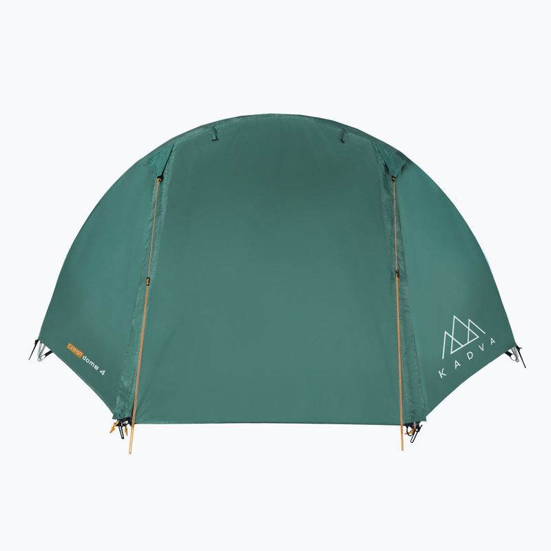 Четириместна палатка за къмпинг KADVA CAMPdome 4 зелена 2