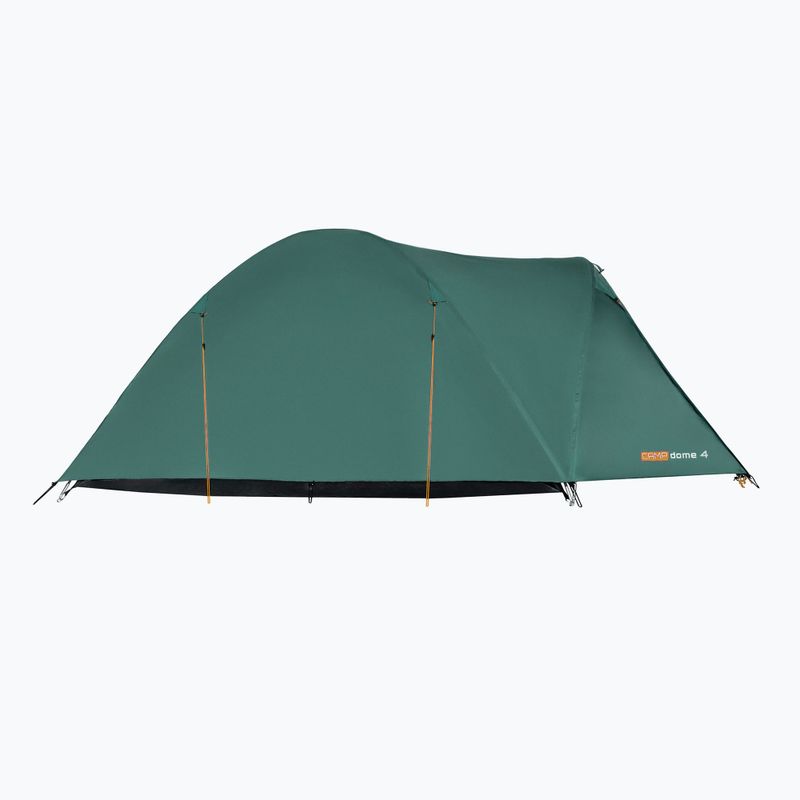 Четириместна палатка за къмпинг KADVA CAMPdome 4 зелена 3
