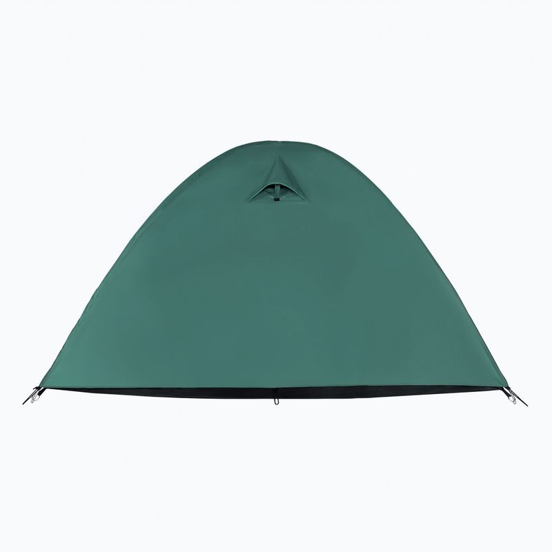 Четириместна палатка за къмпинг KADVA CAMPdome 4 зелена 9