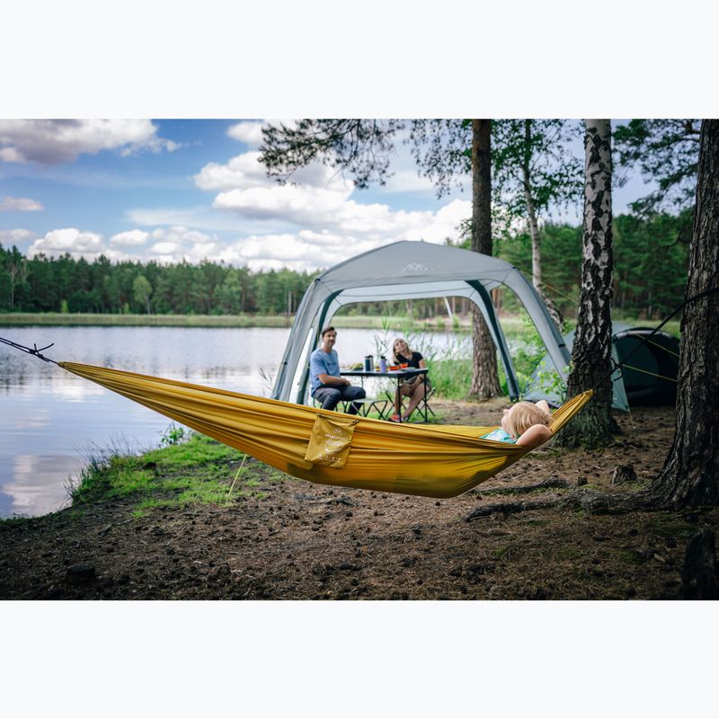 Туристически хамак KADVA Sailo Hammock ултралек жълт 2