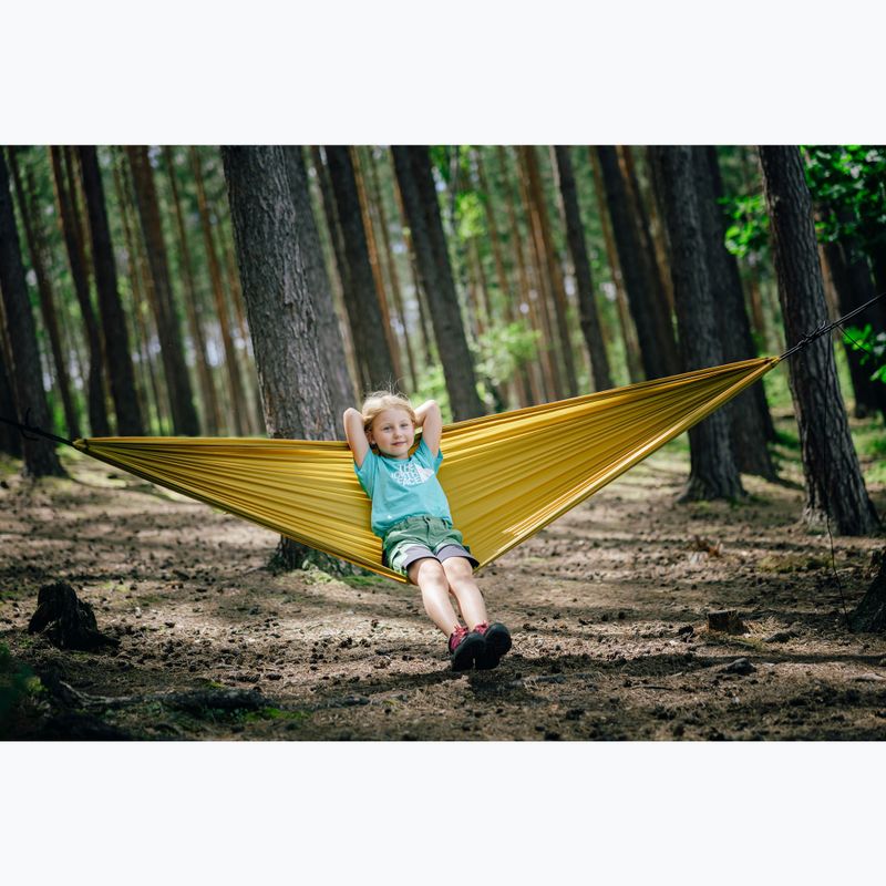 Туристически хамак KADVA Sailo Hammock ултралек жълт 3