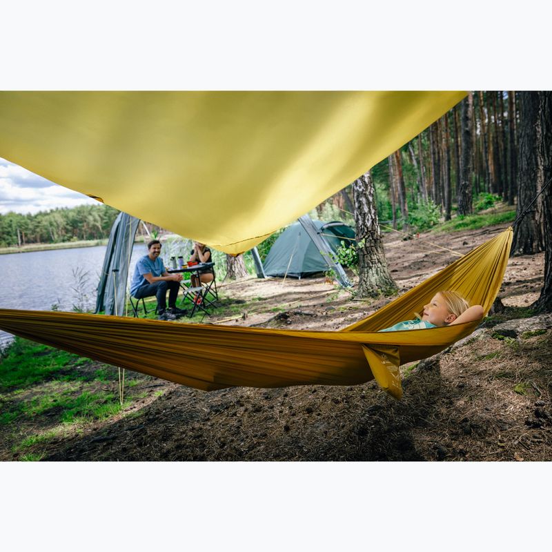 Туристически хамак KADVA Sailo Hammock ултралек жълт 4