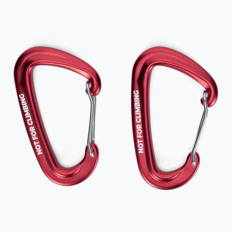 Карабинер за монтаж на хамак KADVA Hammock Carabinier червен 2