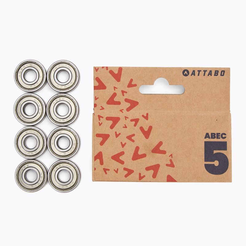 Лагери ATTABO ABEC 5 8 бр. silver