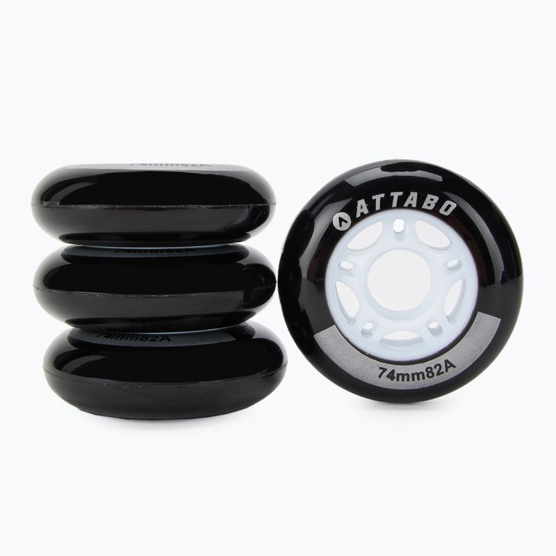 Колела за ролери ATTABO 74 mm 4 бр. black 2