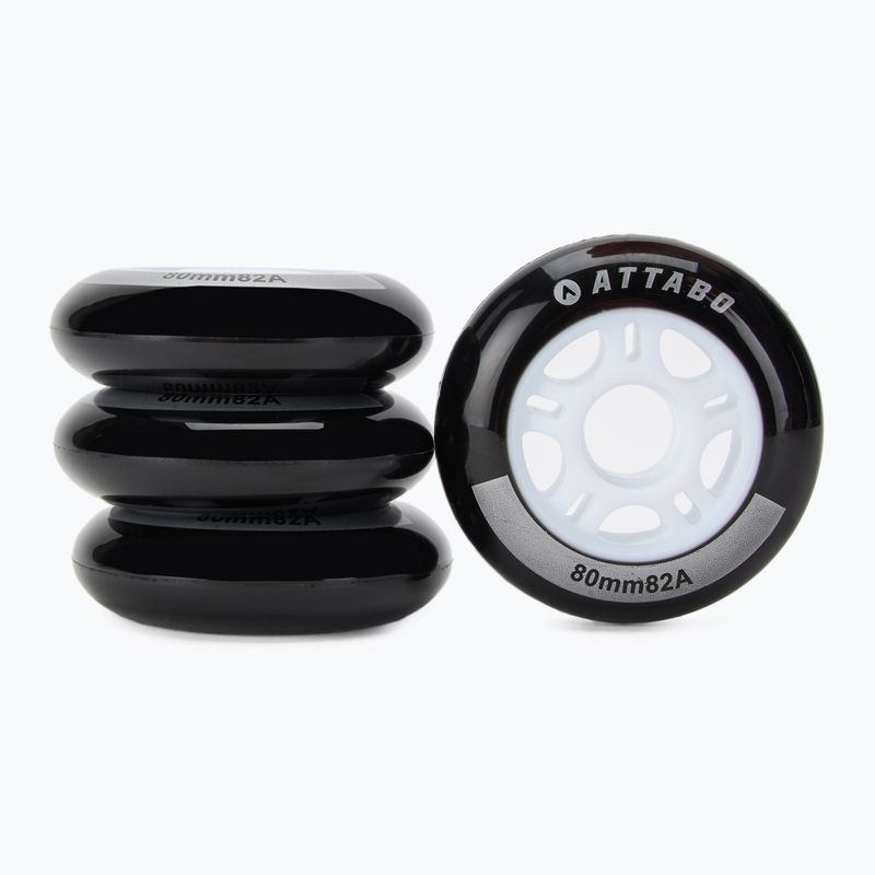 Колела за ролери ATTABO 80 mm 4 бр. black 2