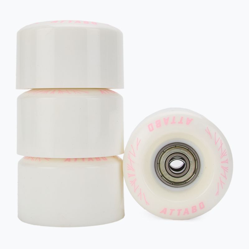 Колела за ролкови кънки ATTABO Quad Wheels 54x32 mm 4 бр. white 2