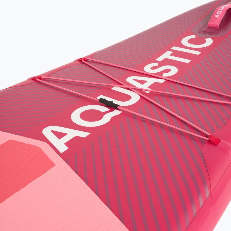 Комплект надуваема дъска SUP AQUASTIC Perth 9'10" pink 7