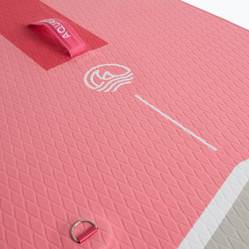 Комплект надуваема дъска SUP AQUASTIC Perth 9'10" pink 8
