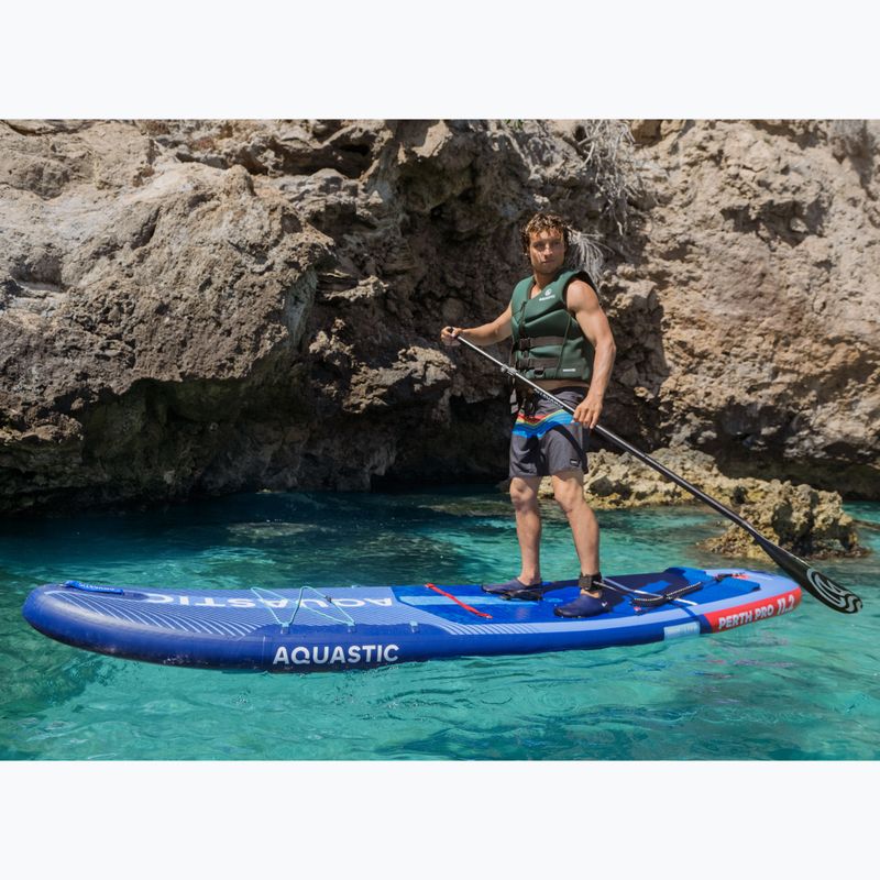 AQUASTIC SUP дъска Perth Pro 11'2" allround тъмно синя 23