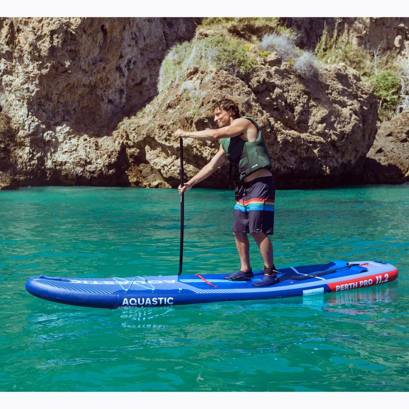 SUP дъска AQUASTIC Perth Pro 11'2" allround dark blue 26