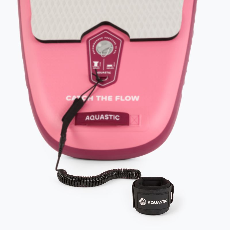 SUP дъска AQUASTIC Perth Pro 11'2" all-round pink 12