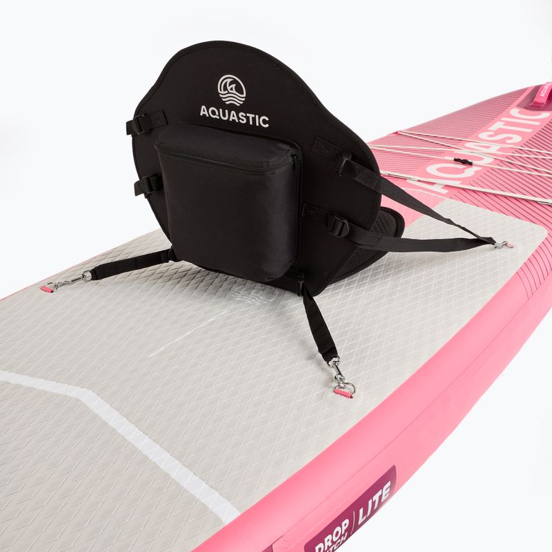 SUP дъска AQUASTIC Perth Pro 11'2" all-round pink 15