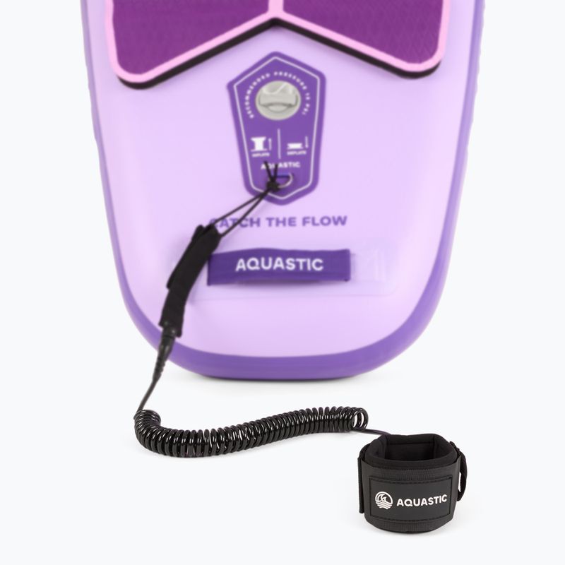 Комплект надуваема дъска SUP AQUASTIC Touring 11'6" purple 11