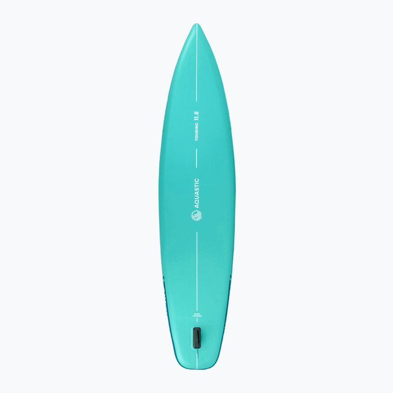 Комплект надуваема дъска SUP AQUASTIC Touring 11'6" green 4