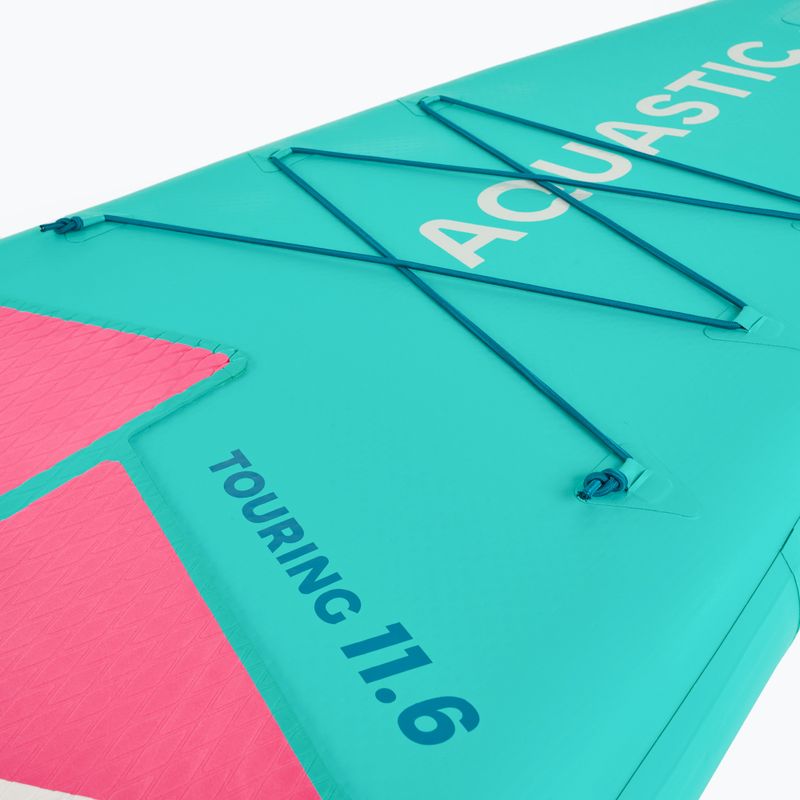 SUP AQUASTIC Туристическа дъска 11'6" зелена 6